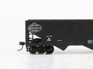 HO Scale Athearn 23317 NYC New York Central 40' 3-Bay Hopper #924064