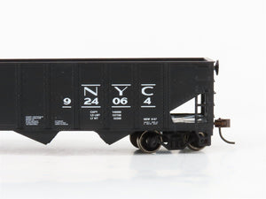 HO Scale Athearn 23317 NYC New York Central 40' 3-Bay Hopper #924064