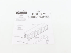 HO Scale Athearn 23317 NYC New York Central 40' 3-Bay Hopper #924064