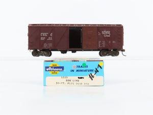 HO Scale Metal CBQ Burlington 40' Boxcar #28000 CUSTOM