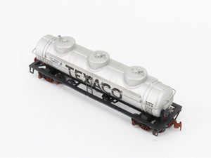 HO Scale Athearn 1501 TCX Texaco 3-Dome Tankcar #270 Weathered