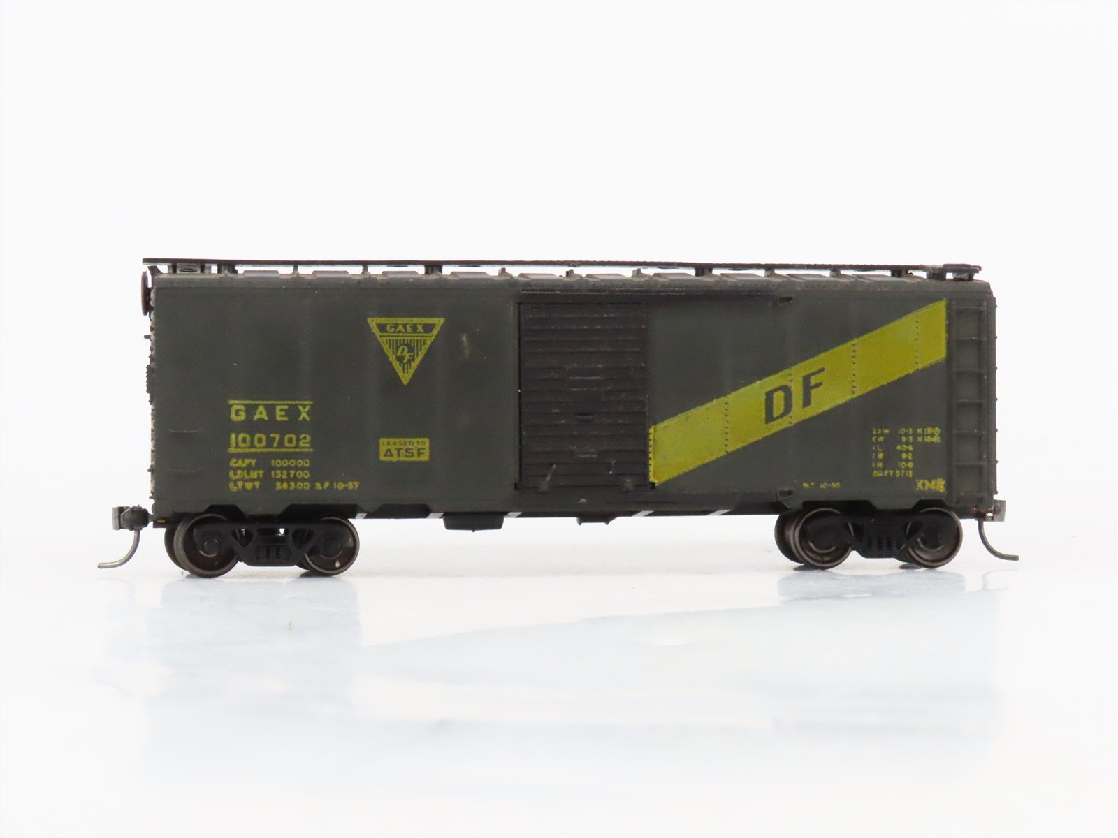 HO Scale Athearn GAEX Leasing 40' Boxcar #100702