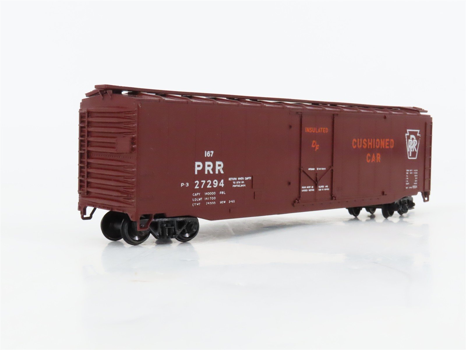 HO Scale Athearn 1334 PRR Pennsylvania 50' Boxcar #27294