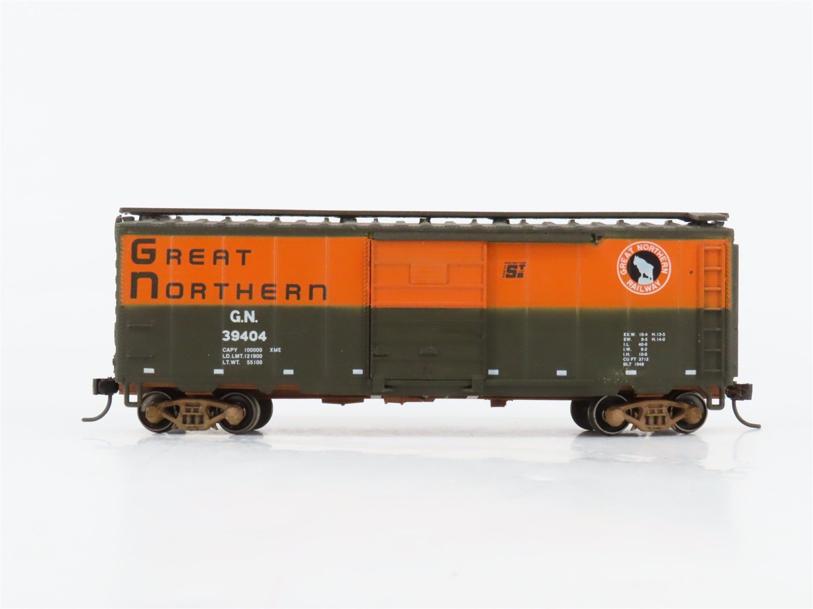 HO Scale Athearn GN Great Northern 40' Boxcar #39404