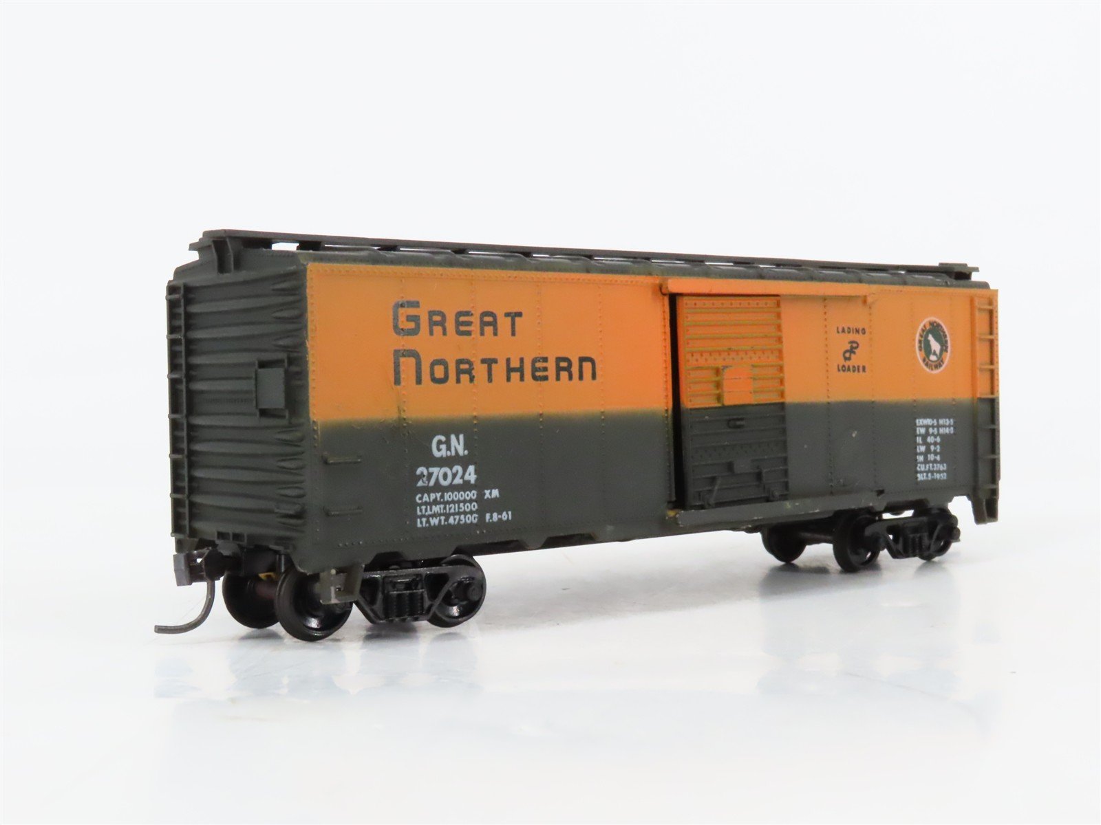 HO Scale Athearn 1204 GN Great Northern 40' Boxcar #27024