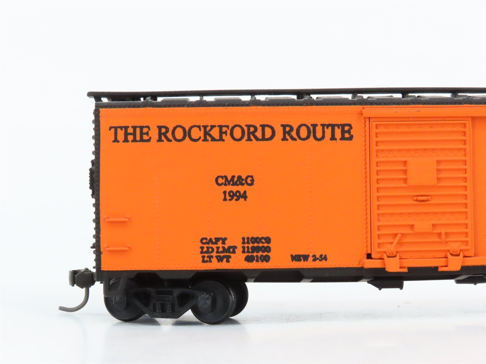 HO Scale Athearn CM&G Rockford Route 40' Boxcar #1994 Valley Car Shop Custom