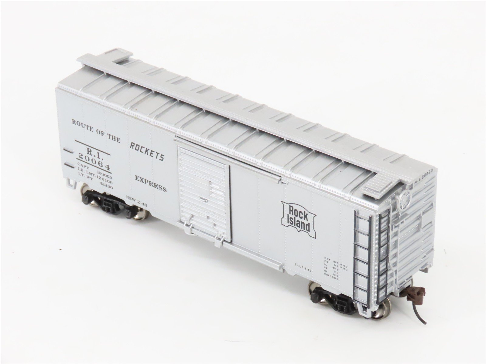 HO Scale Athearn RI Rock Island 40' Boxcar #20064