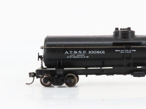 HO Scale Athearn 1574 ATSF Santa Fe Single Dome Tankcar #100801