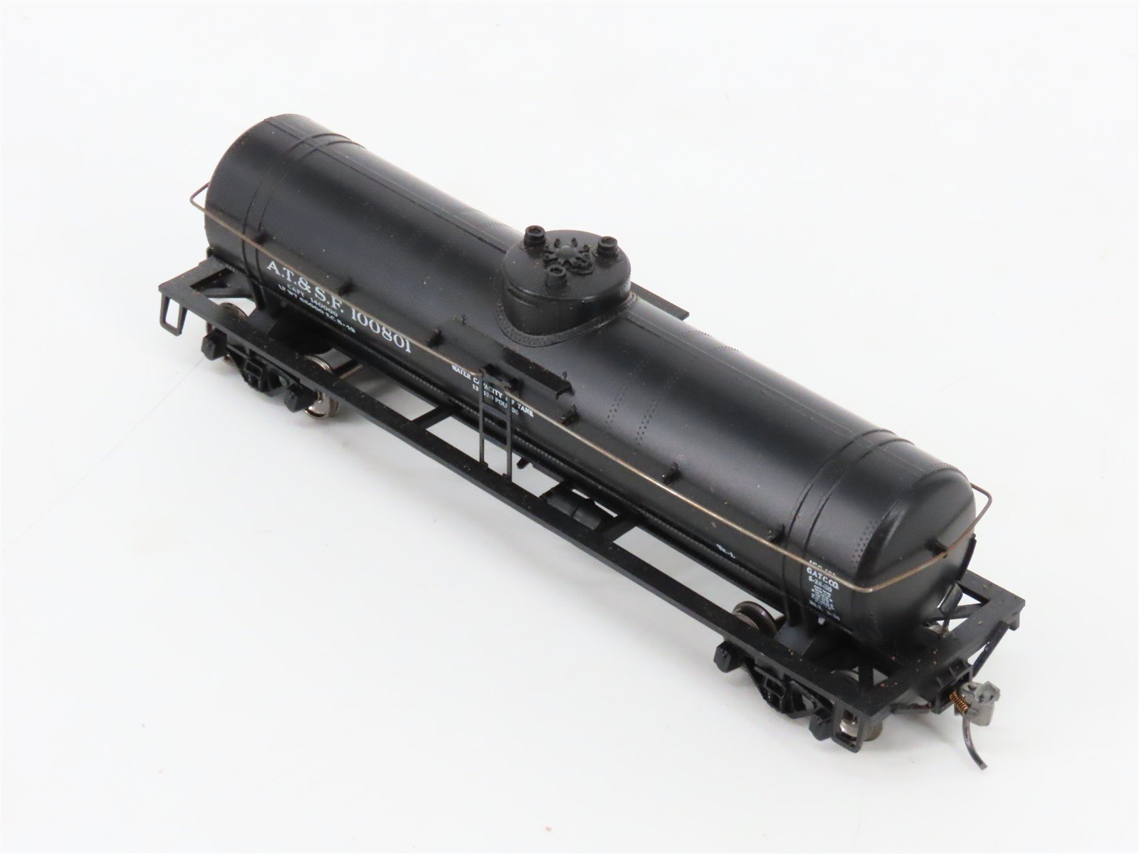 HO Scale Athearn 1574 ATSF Santa Fe Single Dome Tankcar #100801