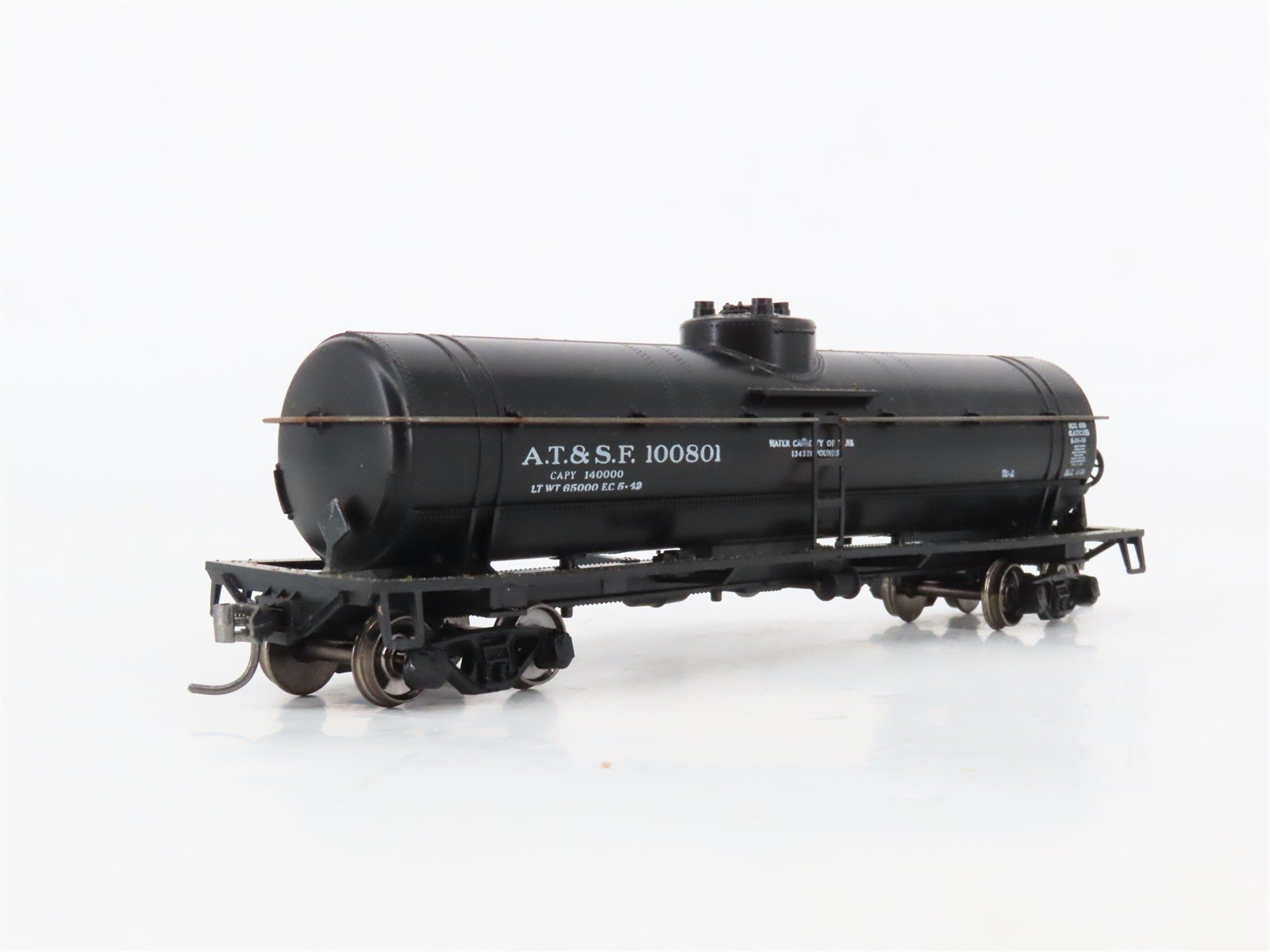 HO Scale Athearn 1574 ATSF Santa Fe Single Dome Tankcar #100801