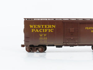 HO Scale Athearn/Bev-Bel 1484-1 WP Western Pacific 40' Boxcar #20120 Weathered