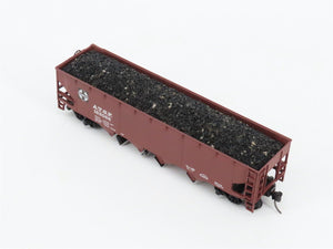 HO Scale Athearn 1758 ATSF Santa Fe 4-Bay Open Hopper #183068 w/Coal Load