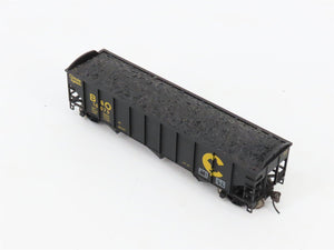 HO Scale Atlas B&O Chessie 3-Bay Open Hopper #10075 w/Coal Load