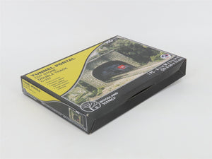 HO Scale Woodland Scenics C1257 Cut Stone Double Track Tunnel Portal