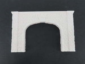 HO Scale Woodland Scenics C1257 Cut Stone Double Track Tunnel Portal