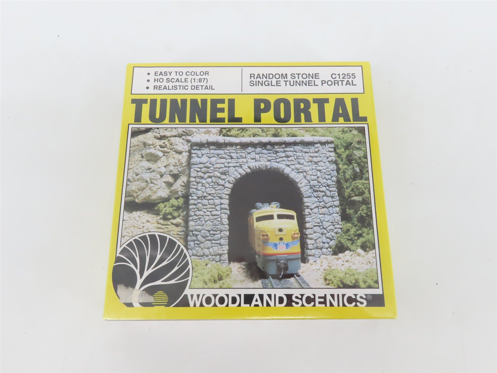 HO Scale Woodland Scenics C1255 Random Stone Single Track Tunnel Portal SEALED