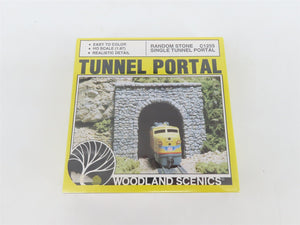HO Scale Woodland Scenics C1255 Random Stone Single Track Tunnel Portal SEALED