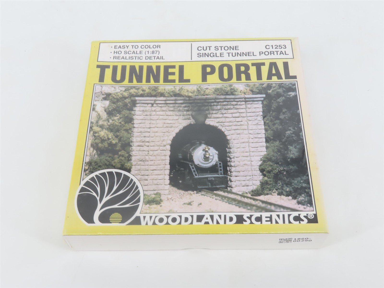 HO Scale Woodland Scenics C1253 Cut Stone Single Track Tunnel Portal SEALED