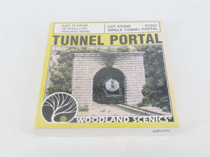 HO Scale Woodland Scenics C1253 Cut Stone Single Track Tunnel Portal SEALED