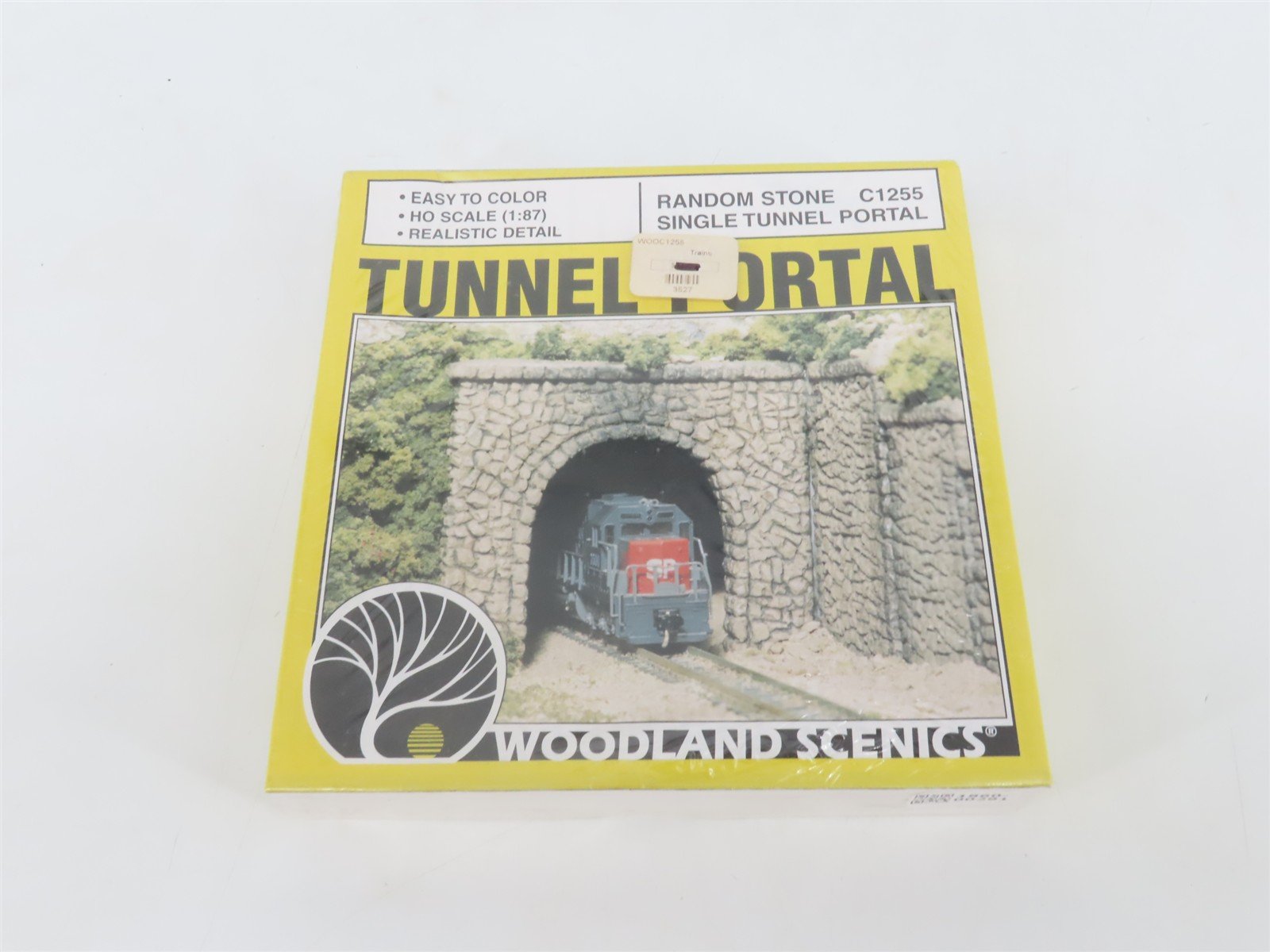 HO Scale Woodland Scenics C1255 Random Stone Single Track Tunnel Portal SEALED