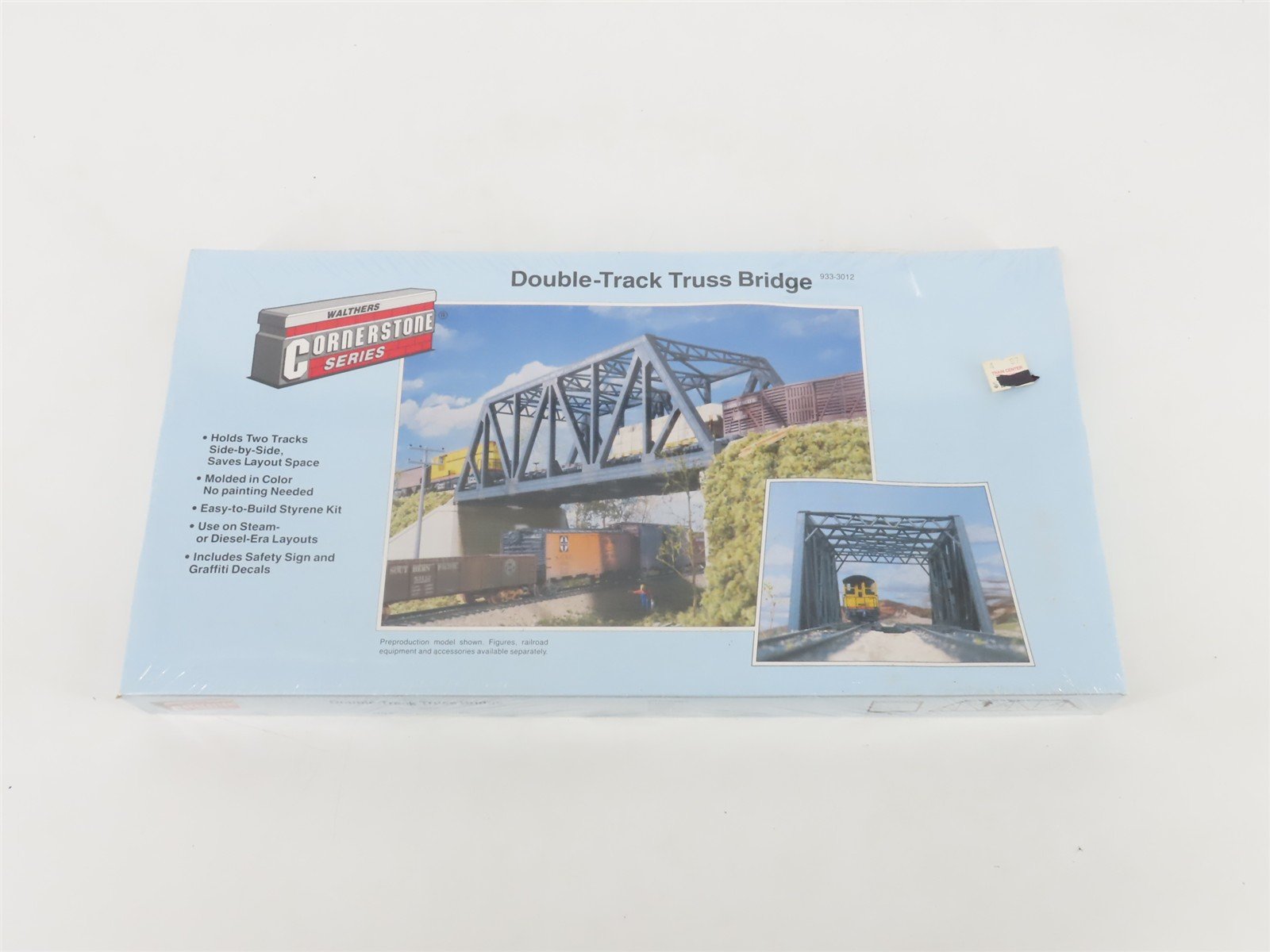 HO Scale Walthers 933-3012 Double-Track Truss Bridge Building Kit SEALED