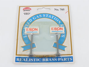 HO Scale Model Power 705 EXxon Gas Station Lighted Gas Station Signs
