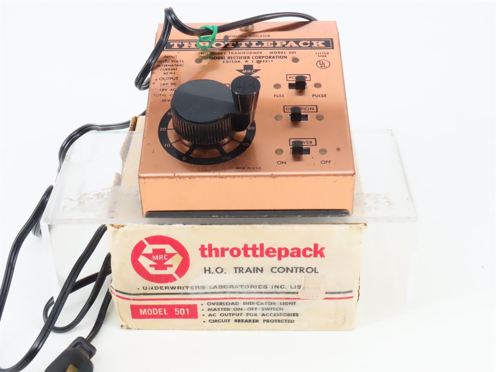 MRC Throttlepack 501 DC Transformer