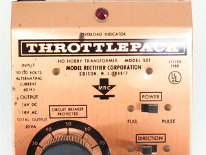 MRC Throttlepack 501 DC Transformer