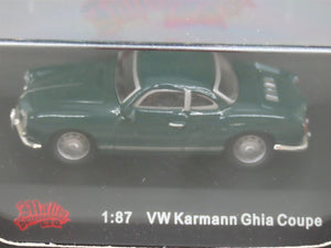 HO Scale Malibu International 109 Die-Cast VW Karmann Ghia Coupe
