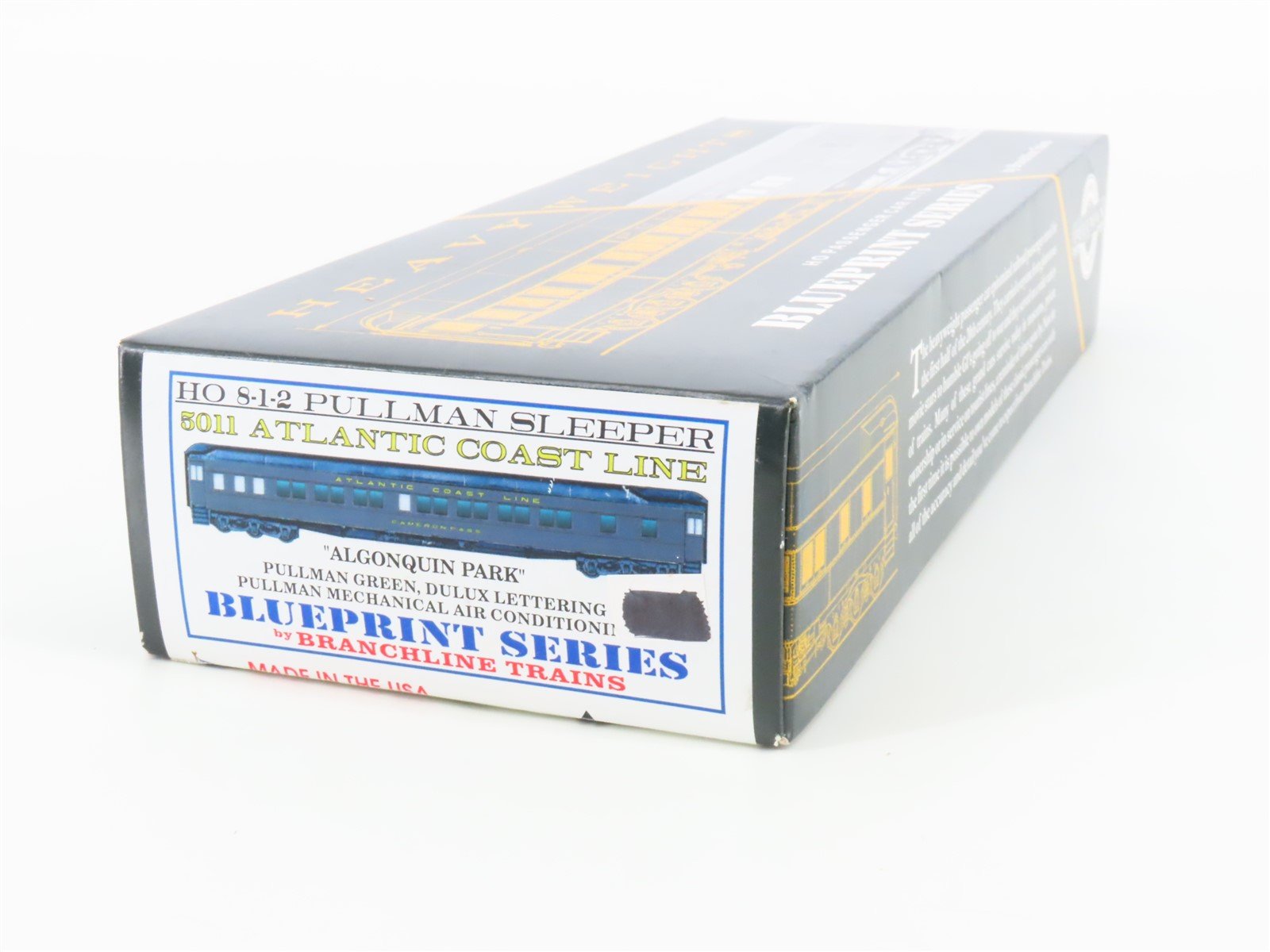 HO Scale Branchline 5011 ACL Railway Sleeper Passenger Car PARTIALLY ASSEMBLED