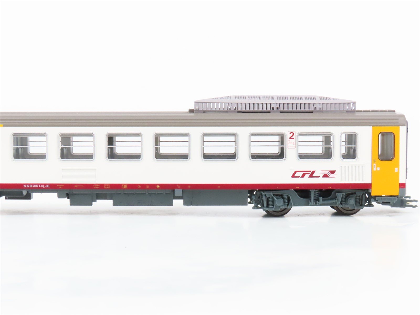 HO Scale Piko 96407 CFL Luxembourg National Electric Passenger 2-Piece Set