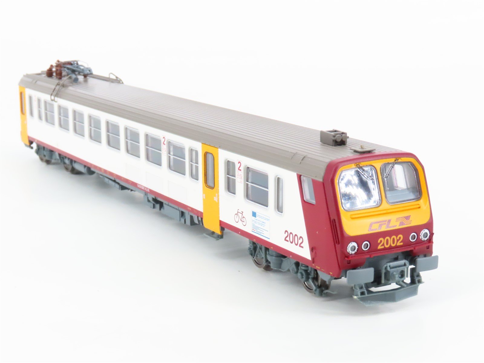 HO Scale Piko 96407 CFL Luxembourg National Electric Passenger 2-Piece Set