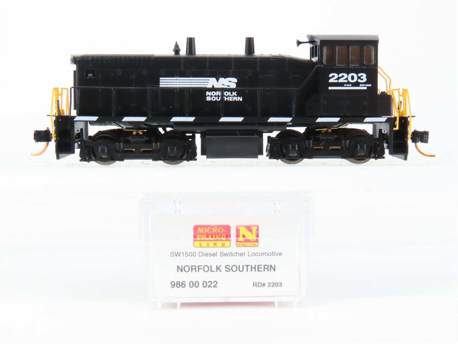 N Micro-Trains MTL 98600022 NS Norfolk Southern SW1500 Diesel #2203 - DCC Ready