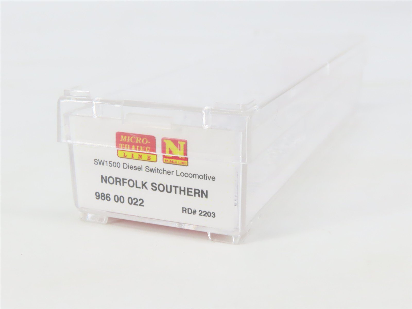 N Micro-Trains MTL 98600022 NS Norfolk Southern SW1500 Diesel #2203 - DCC Ready