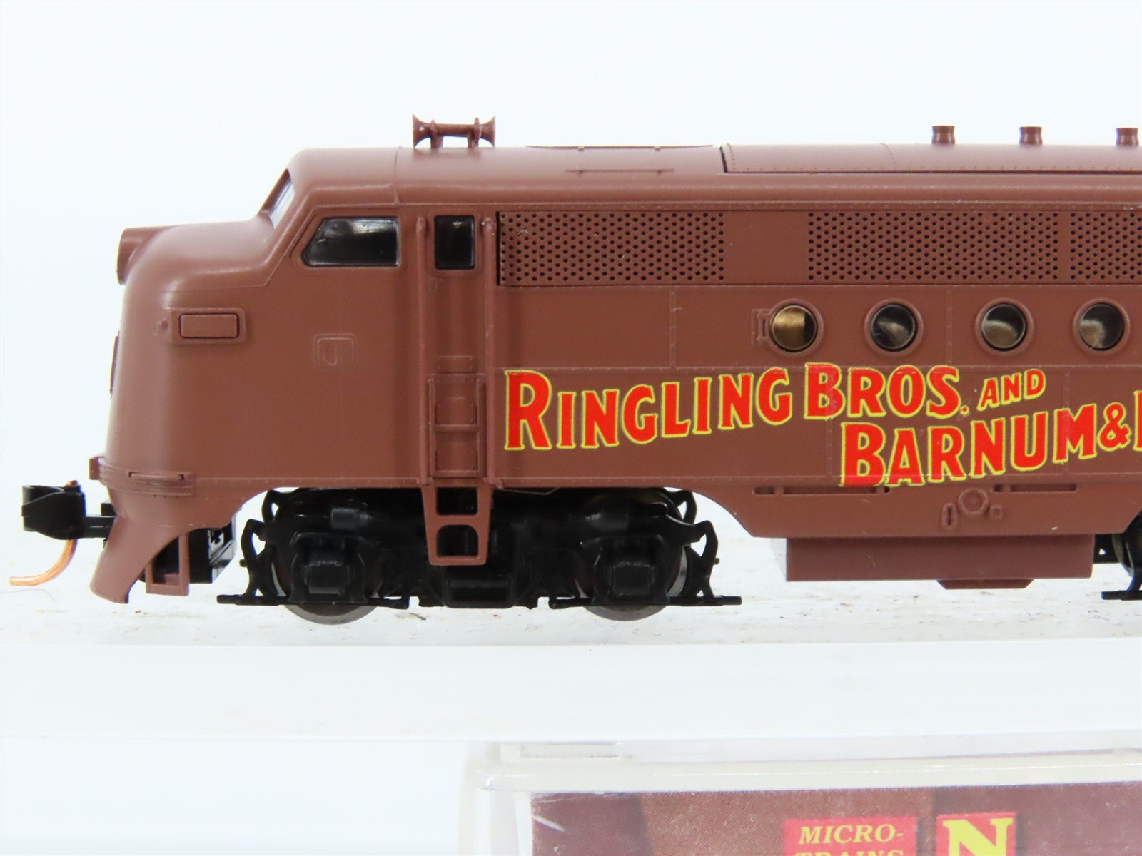 N Micro-Trains MTL 98701631 Ringling Bros. Circus EMD FTA Diesel No# - DCC Ready