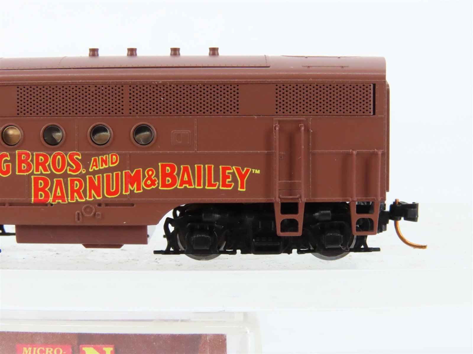 N Micro-Trains MTL 98701631 Ringling Bros. Circus EMD FTA Diesel No# - DCC Ready