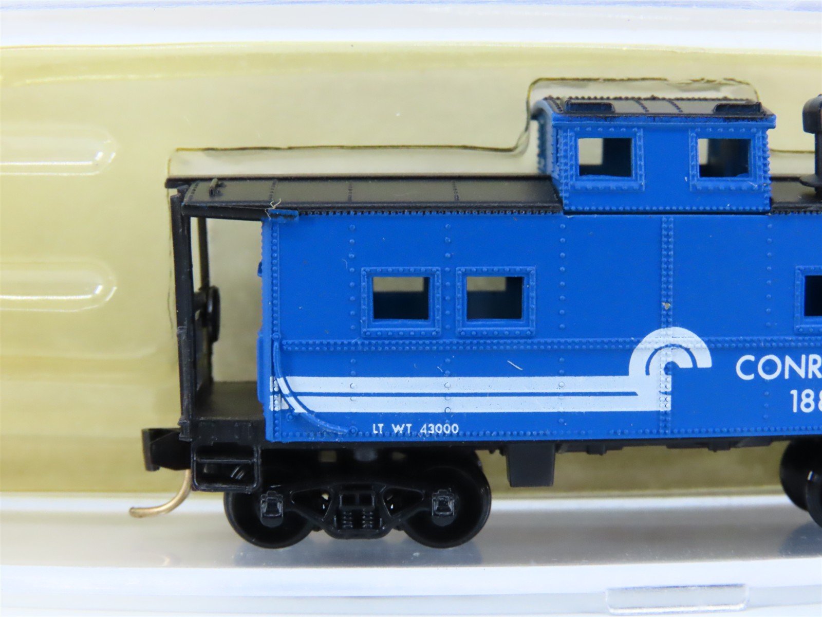 N Scale Atlas 7973 CR Conrail N-4A Center Cupola Steel Caboose #18832