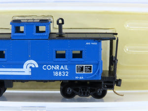 N Scale Atlas 7973 CR Conrail N-4A Center Cupola Steel Caboose #18832