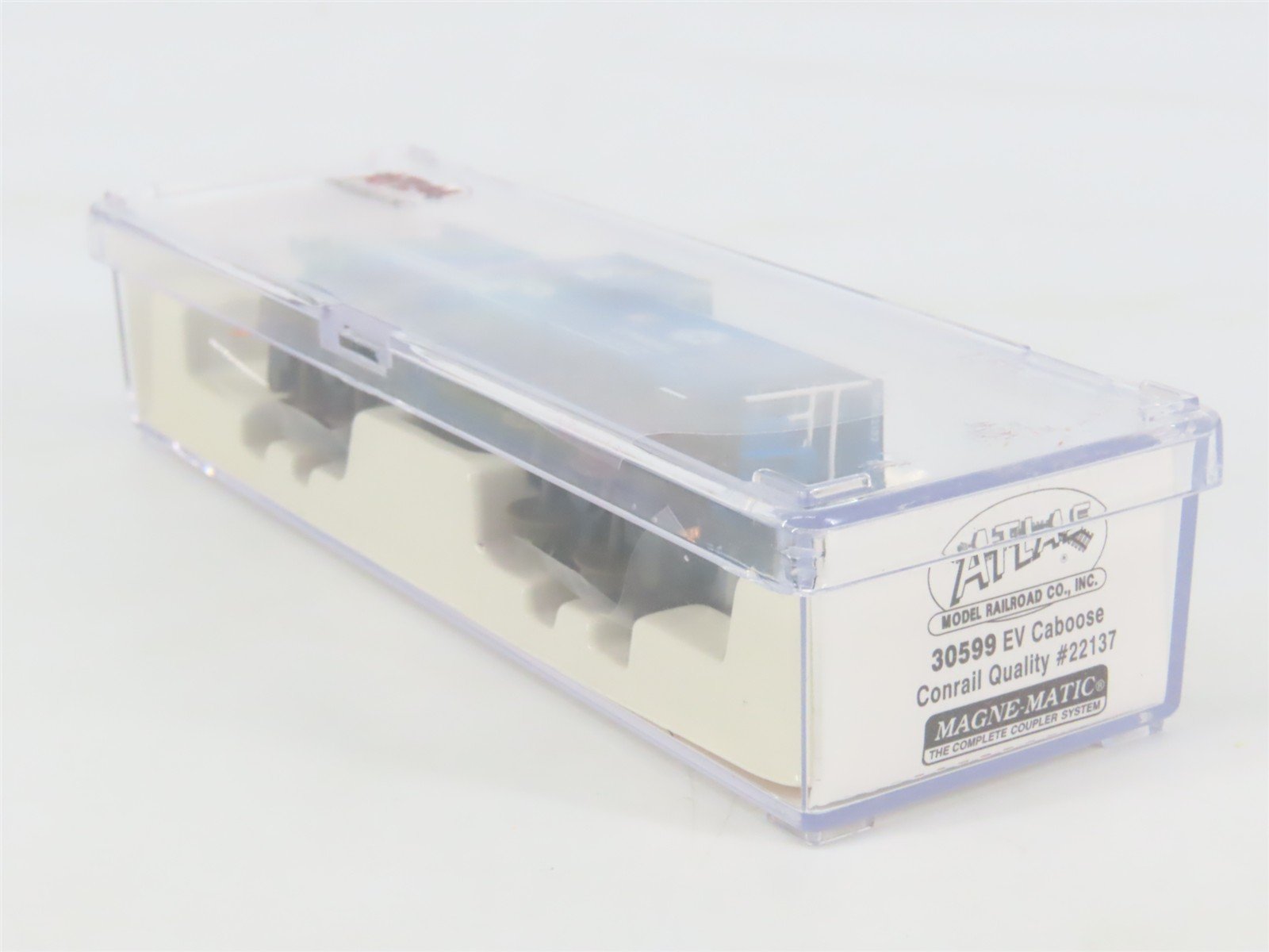 N Scale Atlas 30599 CR Conrail Extended Vision Caboose #22137