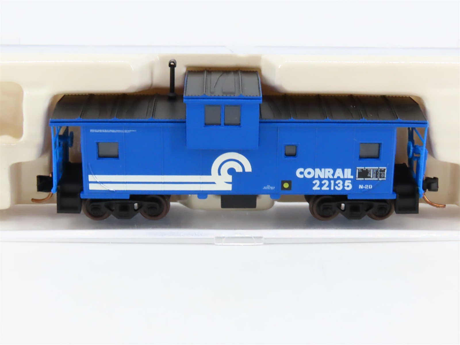 N Scale Atlas 30249 CR Conrail Extended Vision Caboose #22135