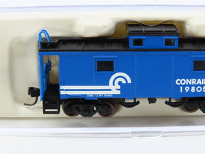 N Scale Atlas 33461 CR Conrail NE-6 Center Cupola Steel Caboose #19805
