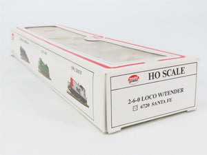 HO Scale Model Power 6720 ATSF Santa Fe 2-6-0 Steam Locomotive #605