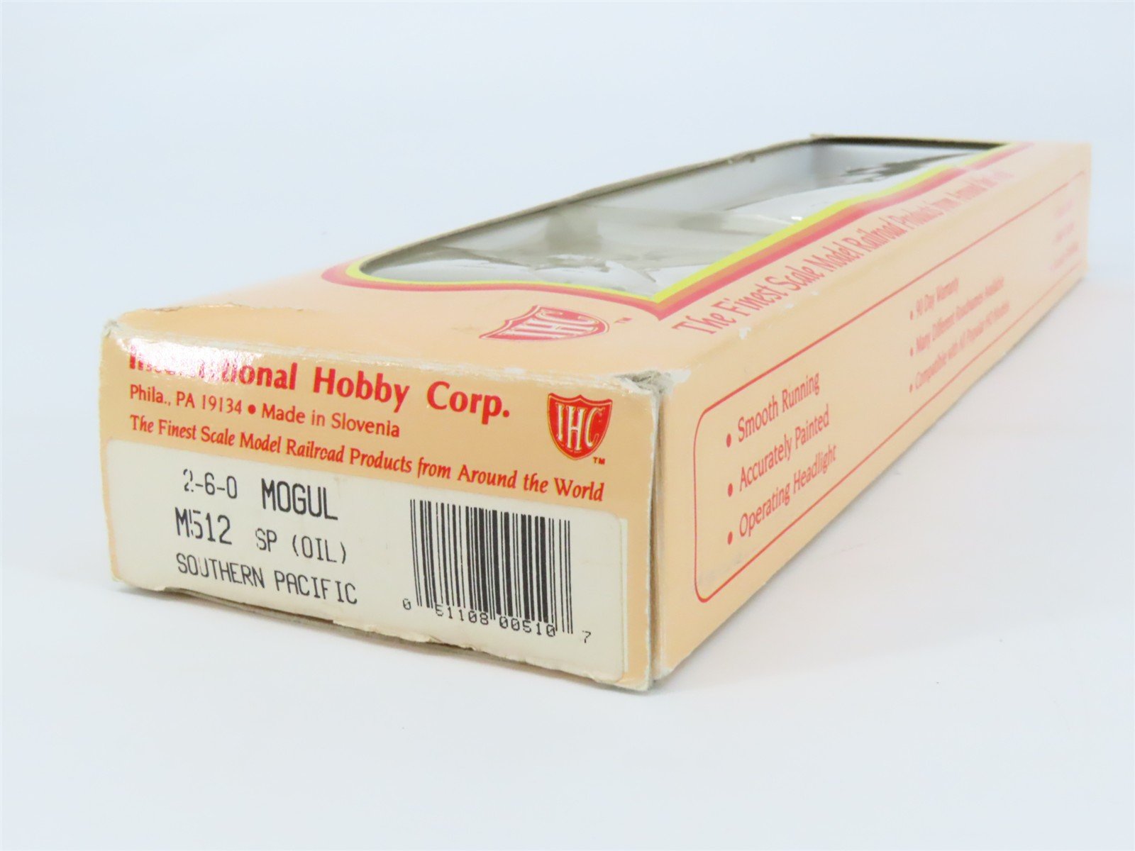 HO Scale IHC/MEHANO M512 SP Southern Pacific 2-6-0 Mogul Steam Custom Rd #1629