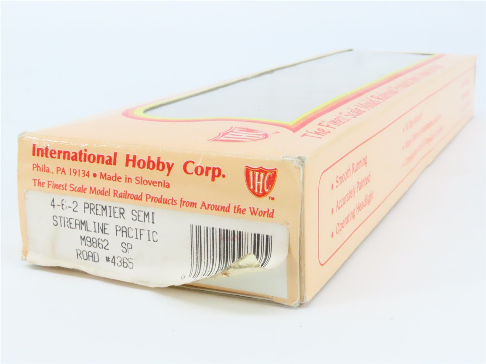 HO Scale IHC M9862 SP Daylight Sunbeam 4-6-2 Steam Custom Rd #2484 