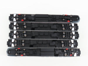 HO Rapido 25505 AMTK Amtrak Phase V Rohr Turbotrain 5-Unit Set w/ DCC & Sound