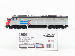 HO Scale Rapido 28001 Amtrak E8A Phase I Diesel Locomotive #290