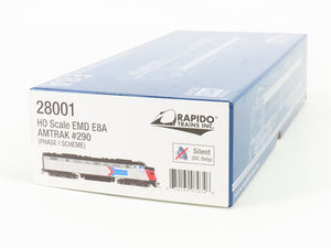 HO Scale Rapido 28001 Amtrak E8A Phase I Diesel Locomotive #290