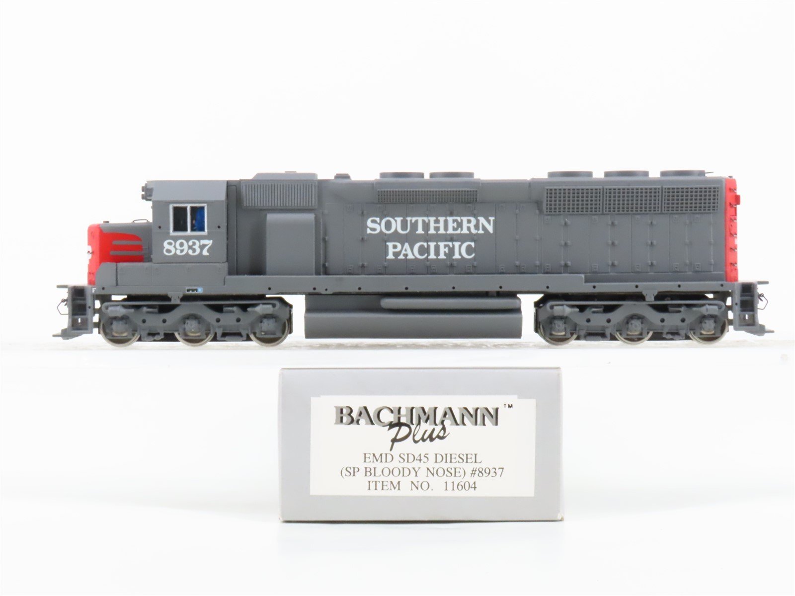HO Scale Bachmann 11604 SP Southern Pacific SD45 Diesel Locomotive #8937