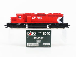 HO Scale Kato 37-6332 CP Canadian Pacific SD40 Diesel Locomotive #5524