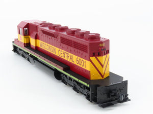 HO Scale Kato 37-6329 WC Wisconsin Central SD40 Diesel Locomotive #6001